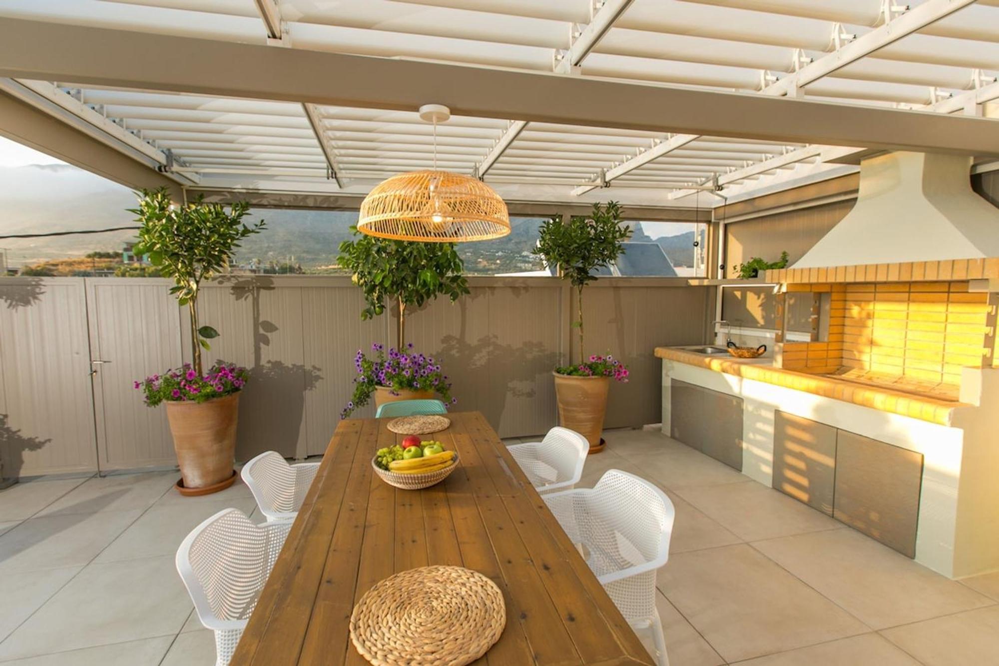 Ekaterini Luxury House Villa Lefkogeia Exterior foto