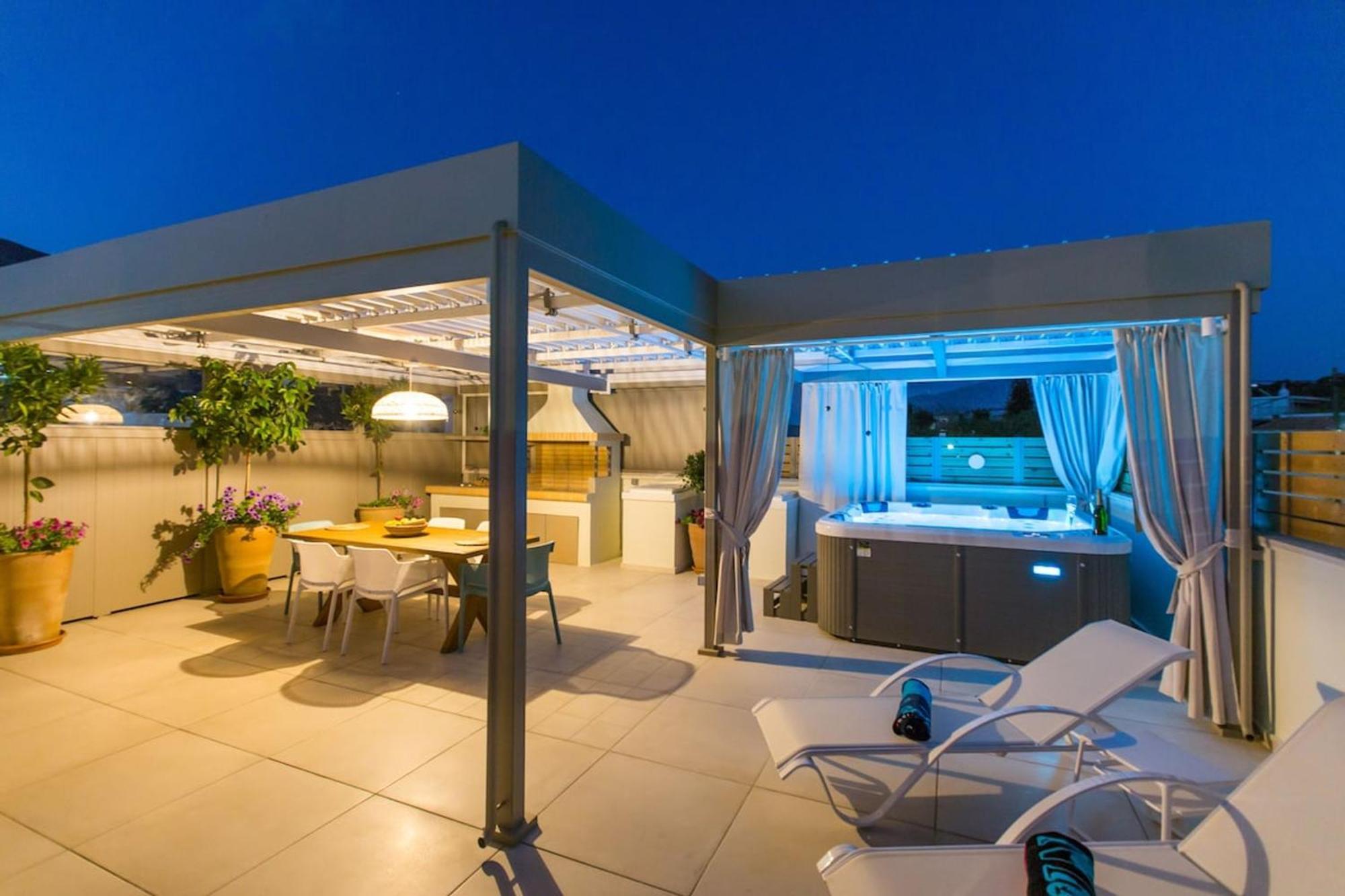 Ekaterini Luxury House Villa Lefkogeia Exterior foto